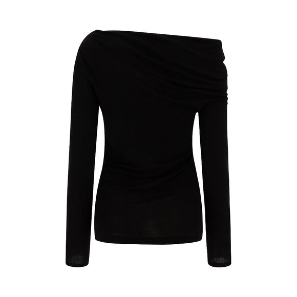 Givenchy Top With Draped Collar for Women Label Size 38 - Picture 2 of 4